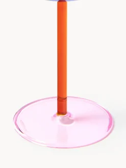 Set di 4 bicchieri da vino rosso in vetro soffiato Karisa