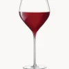 Set di 2 bicchieri da vino rosso in vetro soffiato Savoy