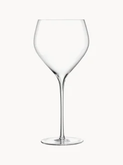Set di 2 bicchieri da vino rosso in vetro soffiato Savoy