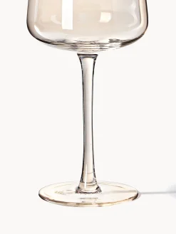 Set di 4 bicchieri da vino bianco in vetro soffiato Ellery