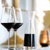 Set di 6 bicchieri da vino rosso in cristallo Quadrophil