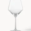 Set di 2 bicchieri da vino rosso in cristallo Pure
