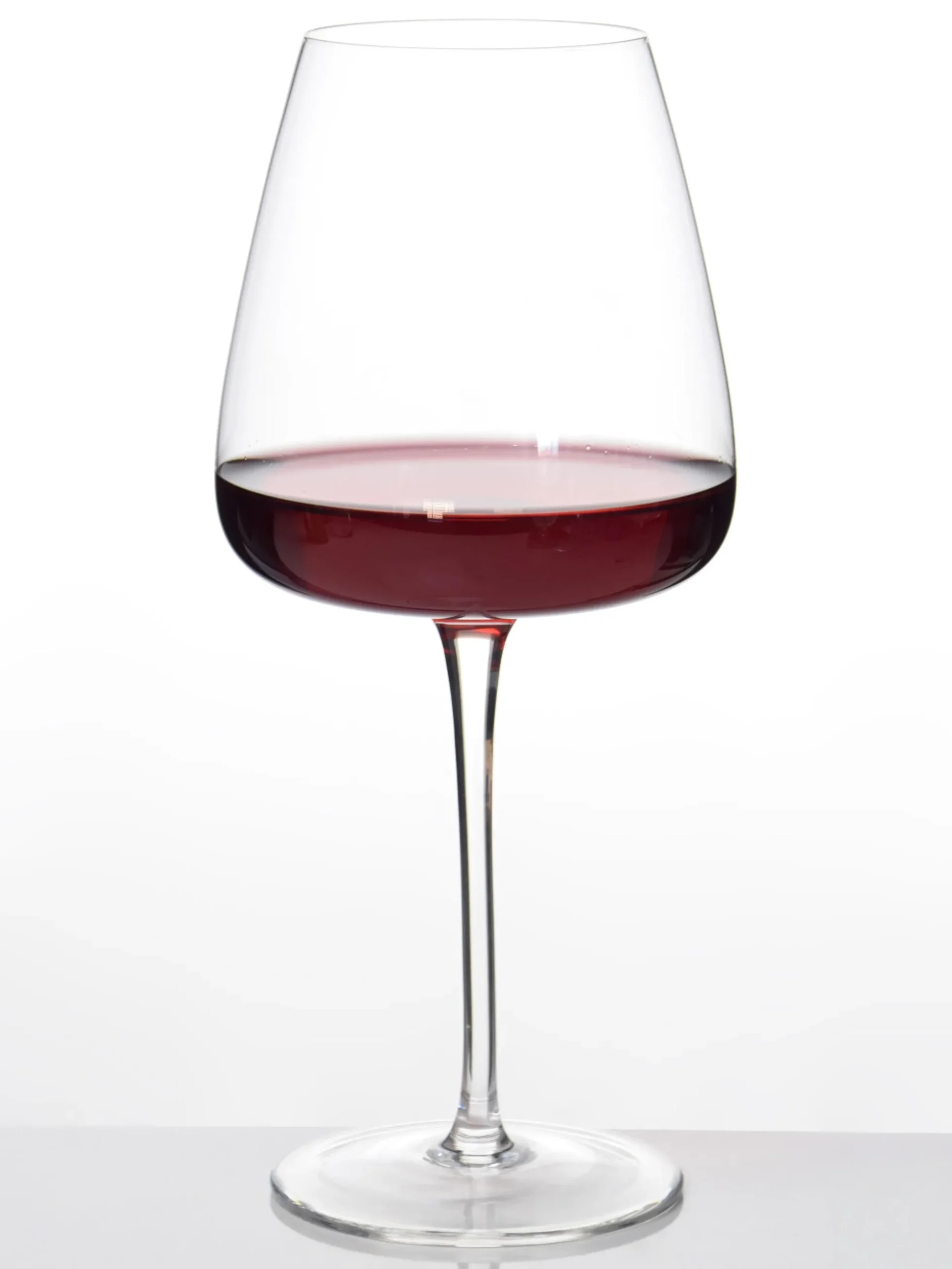Set di 4 bicchieri da vino rosso in vetro soffiato Ellery