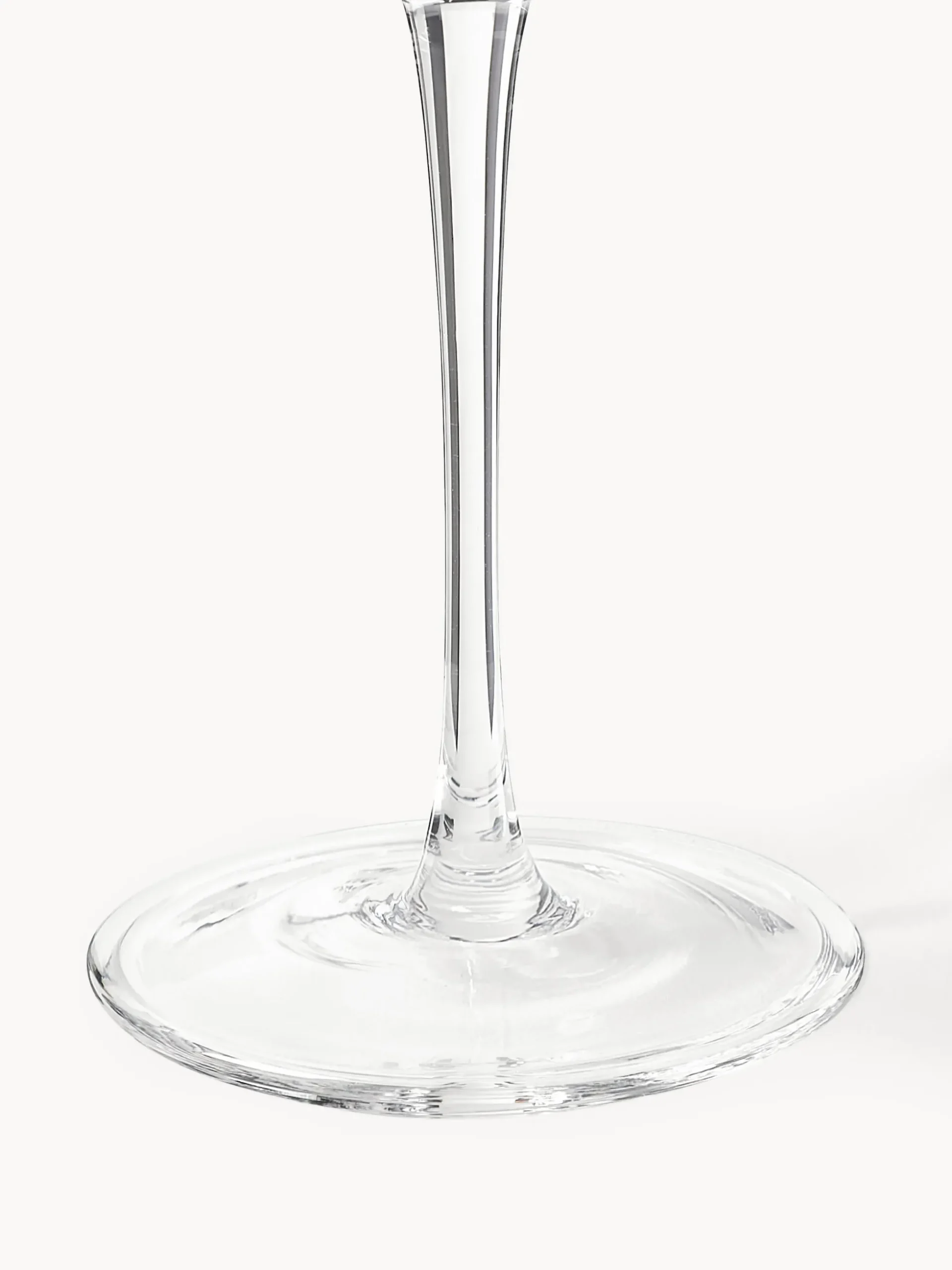 Set di 4 bicchieri da vino rosso in vetro soffiato Ellery