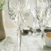 Set di 6 bicchieri da vino bianco in cristallo Oasis