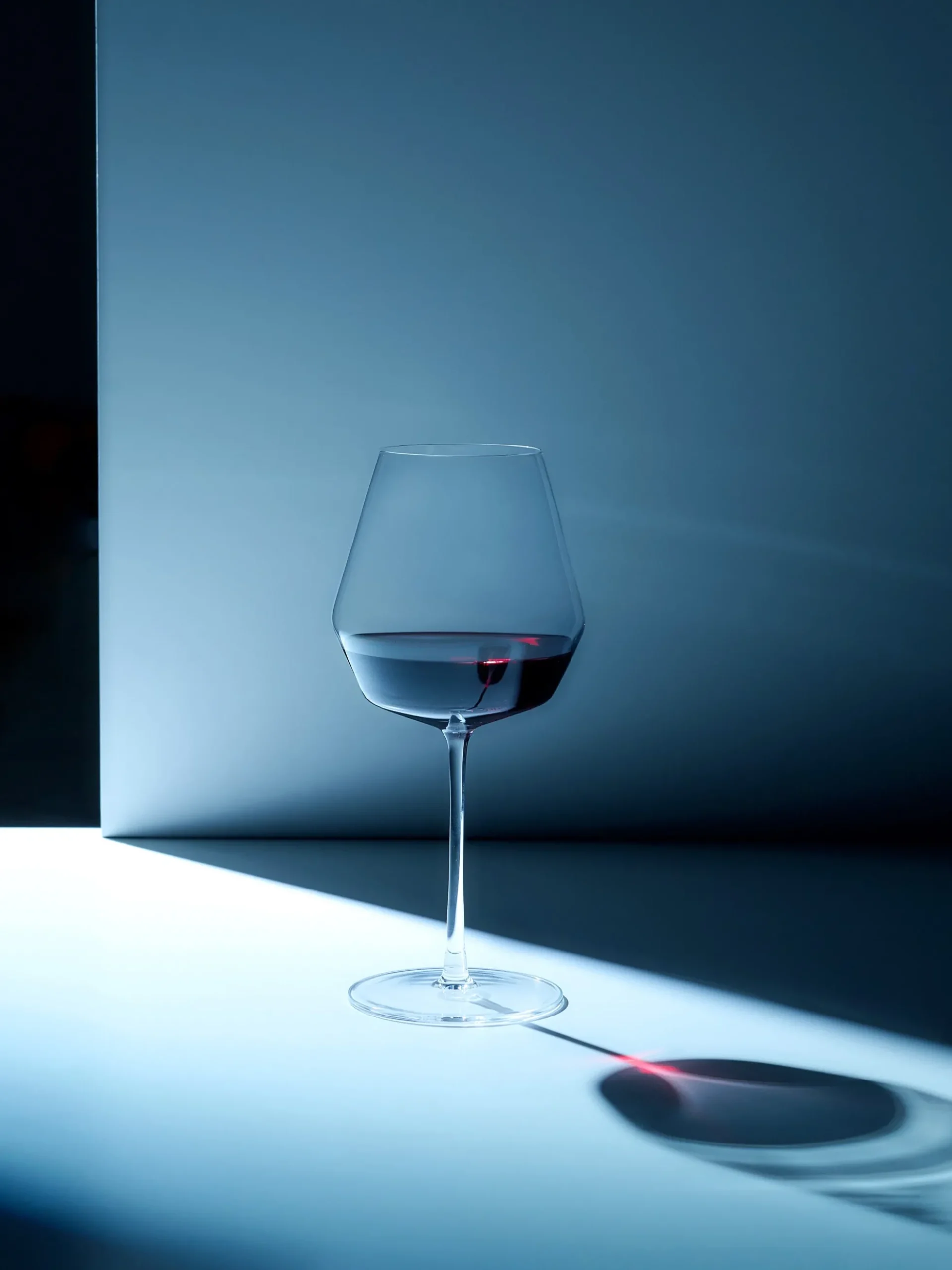 Set di 6 bicchieri da vino rosso in cristallo Celestia