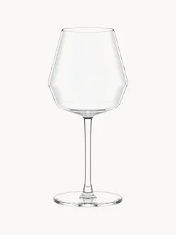 Set di 6 bicchieri da vino rosso in cristallo Celestia