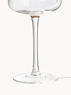 Set di 4 bicchieri da vino bianco in vetro soffiato Ellery