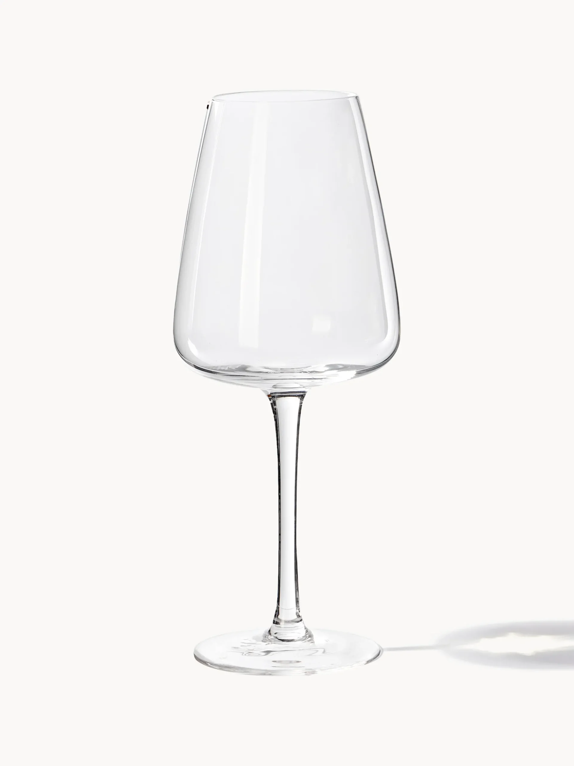 Set di 4 bicchieri da vino bianco in vetro soffiato Ellery