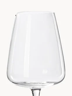 Set di 4 bicchieri da vino bianco in vetro soffiato Ellery