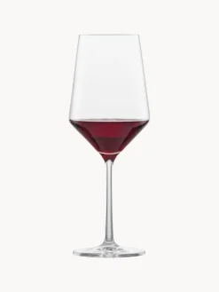 Set di 2 bicchieri da vino rosso in cristallo Pure