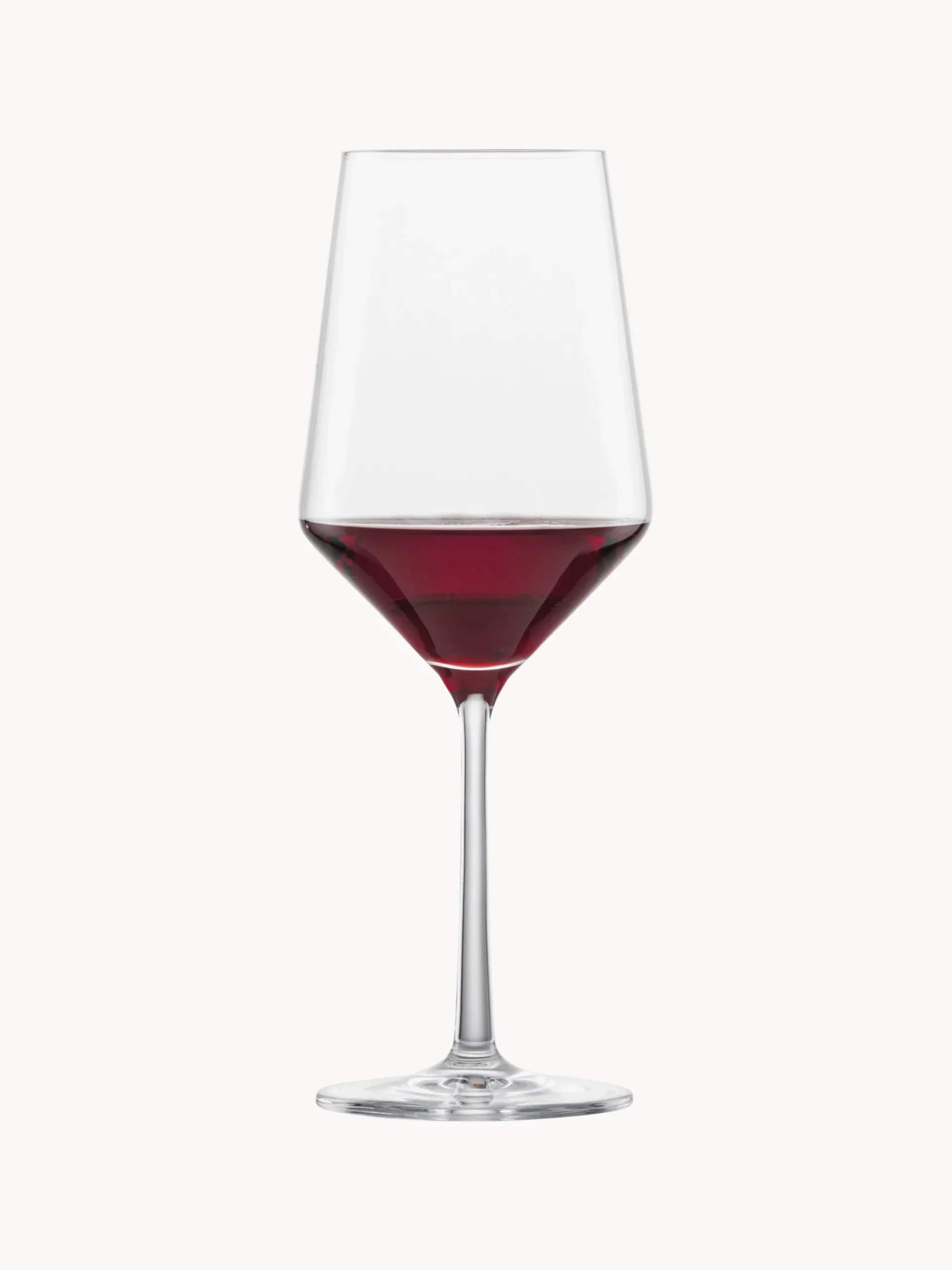 Set di 2 bicchieri da vino rosso in cristallo Pure