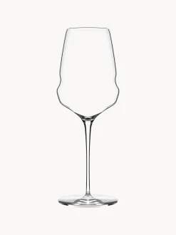 Set di 6 bicchieri da vino bianco in cristallo Cocoon