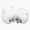 Set di 2 bicchieri da whisky Noir