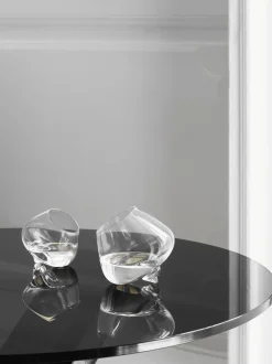 Set di 2 bicchieri da whisky Noir