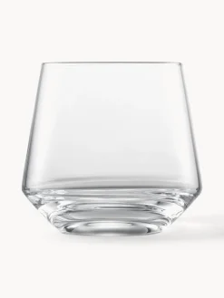 Set di 4 bicchieri da whisky in cristallo Pure