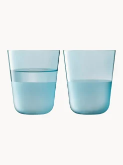 Set di 2 bicchieri dipinti a mano Arc