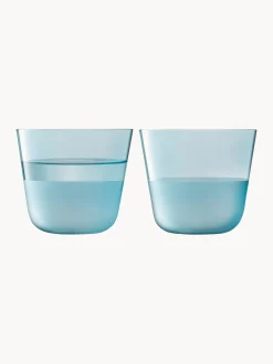Set di 2 bicchieri dipinti a mano Arc