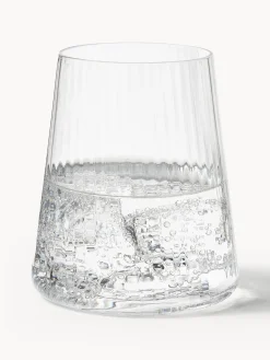 Set di 4 bicchieri fatti a mano con struttura millerighe Cami