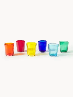 Set di 6 bicchieri fatti a mano Bei
