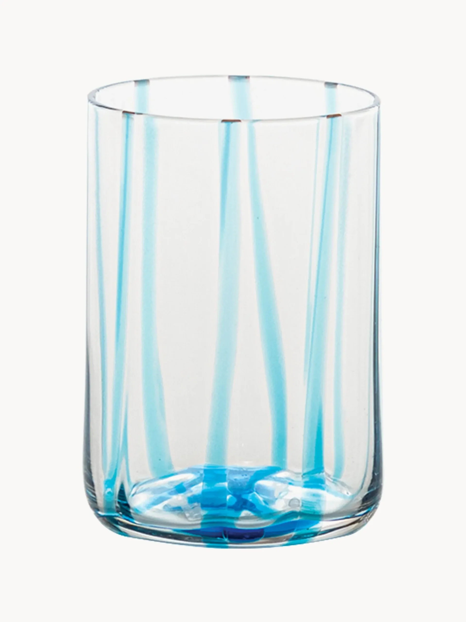 Set di 6 bicchieri fatti a mano Melting Pot