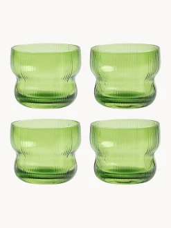Set di 4 bicchieri fatti a mano Circus