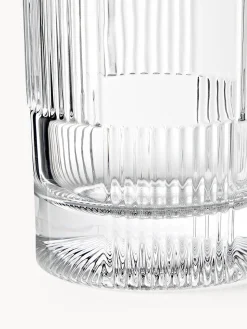 Set di 4 bicchieri highball con motivo in rilievo Bicchi