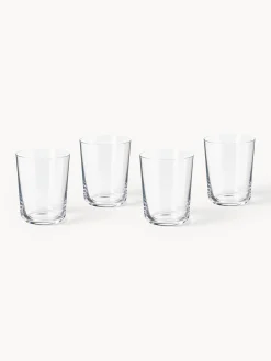 Set di 4 bicchieri in cristallo Xavia