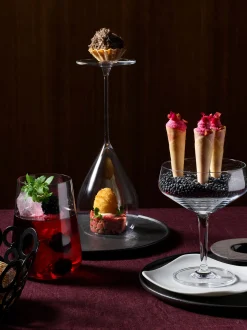 Set di 4 bicchieri in cristallo Vivid Senses