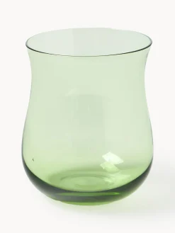 Set di 6 bicchieri in vetro soffiato Goblet