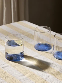 Set di 4 bicchieri in vetro soffiato borosilicato Hadley