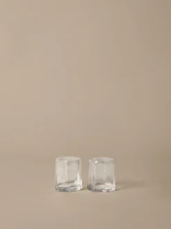 Set di 2 bicchieri in vetro soffiato Kiru