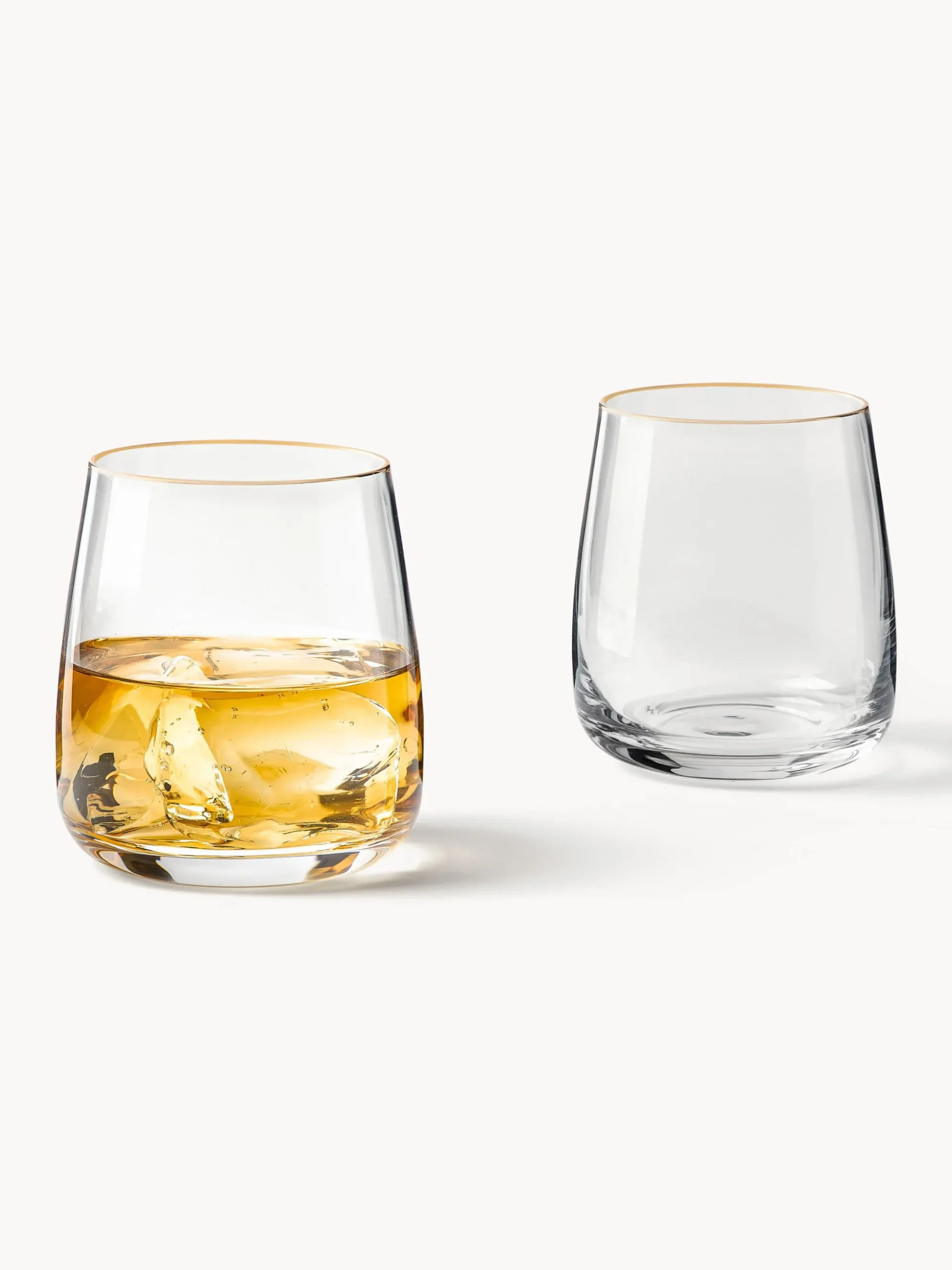 Set di 4 bicchieri in vetro soffiato Ellery