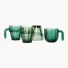 Set di 4 bicchieri in vetro soffiato Stack-a-Cactus