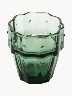 Set di 4 bicchieri in vetro soffiato Stack-a-Cactus