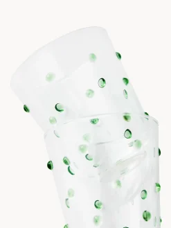 Set di 2 bicchieri in vetro borosilicato soffiato Nob