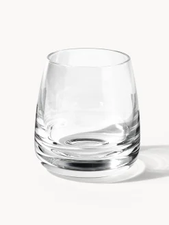 Set di 4 bicchieri in vetro soffiato Pedro