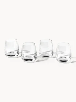 Set di 4 bicchieri in vetro soffiato Pedro