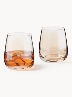 Set di 4 bicchieri in vetro soffiato Ellery