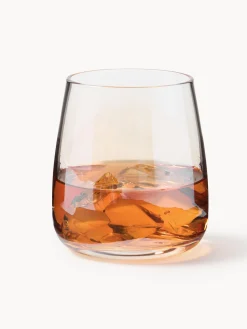 Set di 4 bicchieri in vetro soffiato Ellery