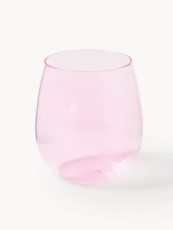 Set di 4 bicchieri in vetro soffiato Karisa