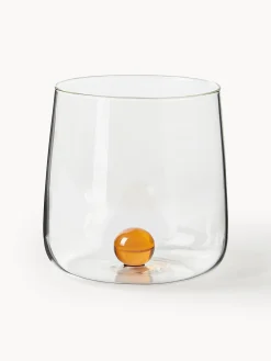 Set di 6 bicchieri in vetro soffiato borosilicato Bilia
