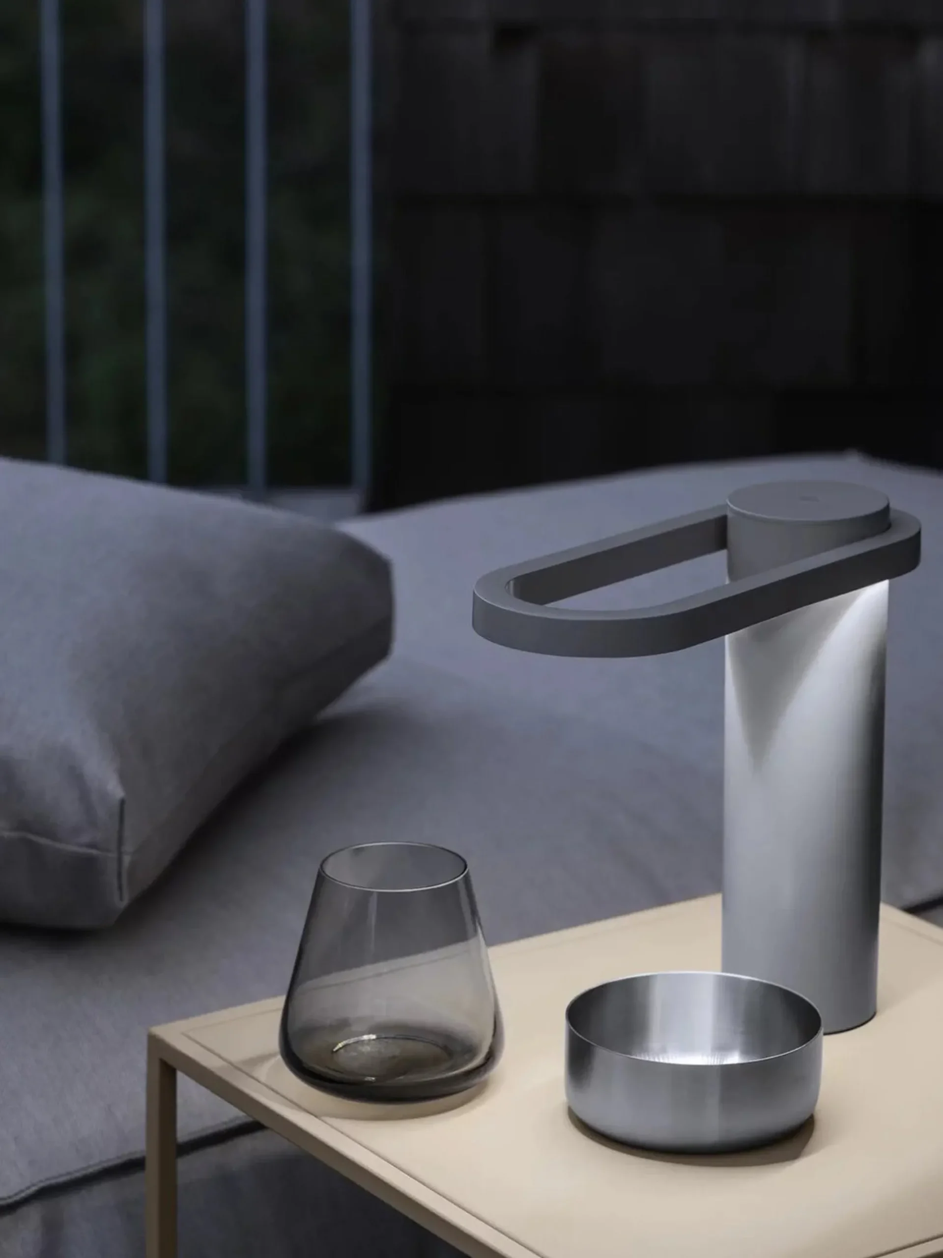 Set di 4 bicchieri in vetro soffiato Belo