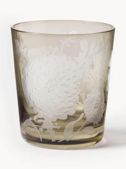 Set di 6 bicchieri Peony