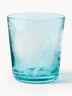 Set di 6 bicchieri Peony