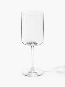 Set di 4 calici da vino bianco in cristallo Xavia