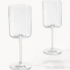 Set di 4 calici da vino rosso in cristallo Xavia