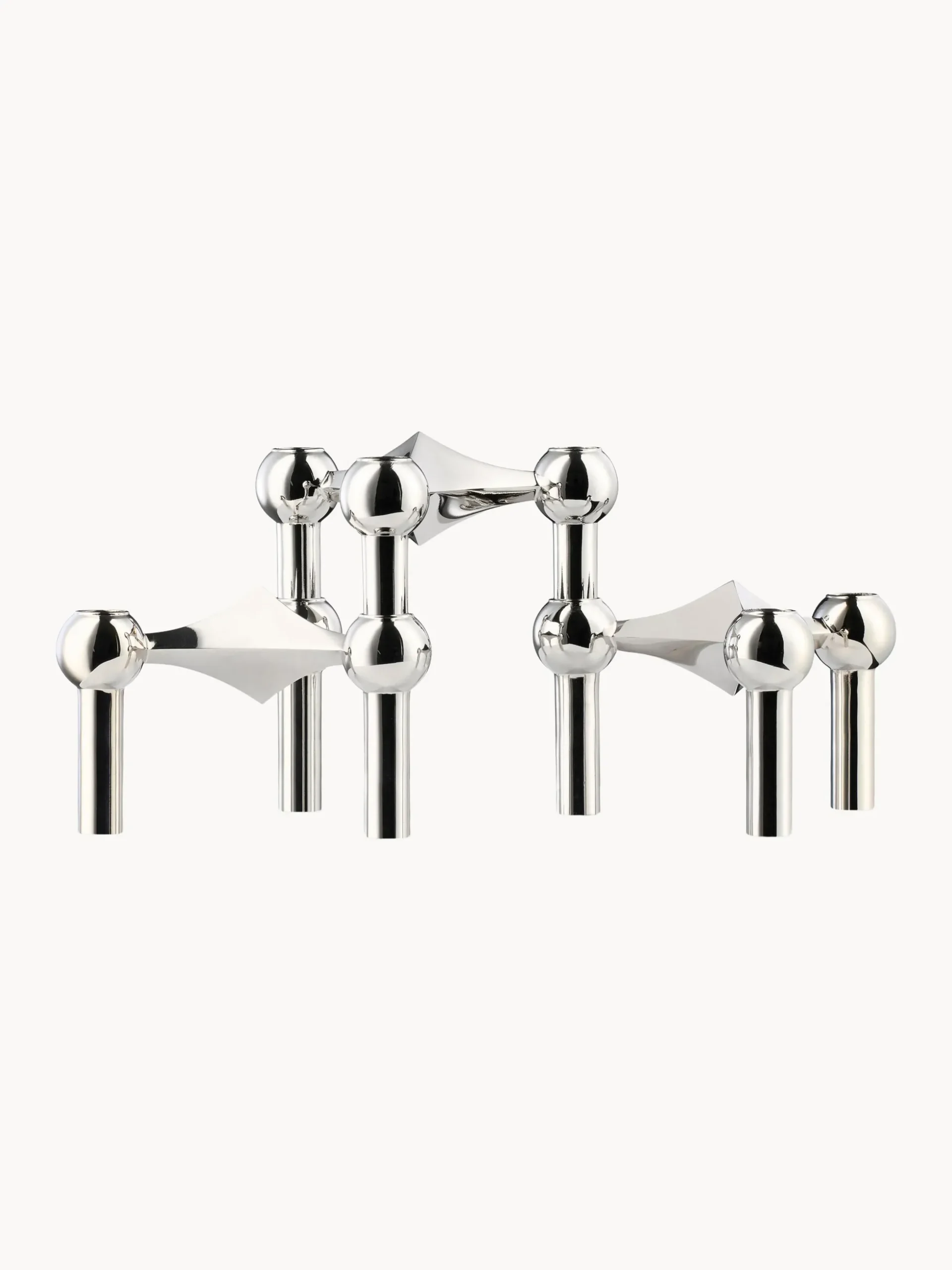 Set di 3 candelabri Stoff Nagel