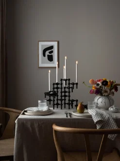 Set di 3 candelabri Stoff Nagel