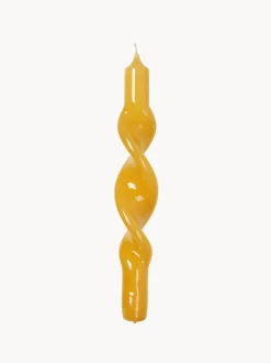 Set di 2 candele a bastoncino fatte a mano Twist